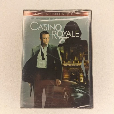Casino Royale DVD James Bond 007 Daniel Craig 2 Disc WideScreen Ed  New Sealed Foto 1 de 2