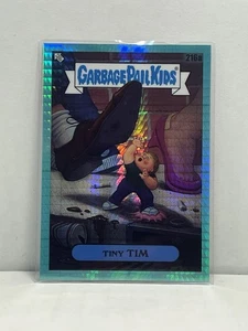 2023 Garbage Pail Kids Chromes Series 6 Prism /199 Card #216a Tiny TIM - Picture 1 of 2