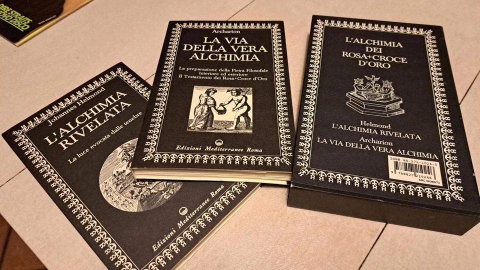 L'alchimia dei Rosa Croce d'oro . L'alchimia Rivelata La via della vera alchimia - Immagine 1 di 1