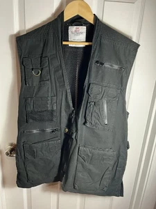 Chaleco ROTHCO Outback Para Hombres Mediano Cremallera Safari Malla Caza Pesca Táctico - Imagen 1 de 11