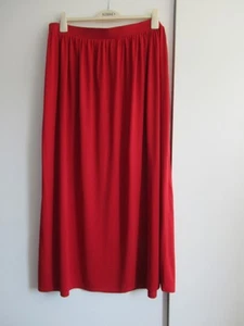 Marks & Spencer Brick Red Jersey Skirt, Size 18 - Picture 1 of 8