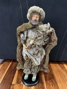 Reparto 56 Statuina Saggio Natività Napoletana Grande Alta 17,5” - Foto 1 di 8