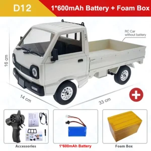 1:12/1:16 Retro Rc Car with LED Lights Full-Scale Simulation Vehicle Professiona - Picture 1 of 16