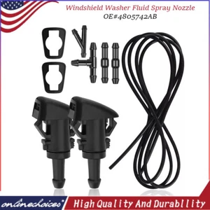 For Dodge Jeep Chrysler Universal Front Windshield Washer Squirter Nozzle Spray - Picture 1 of 12