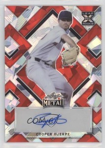 2022 Leaf Metal Red Crystals /2 Cooper Hjerpe #BA-CH3 Auto