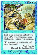 1x Ancestral Memories NM, English MTG 7th Edition