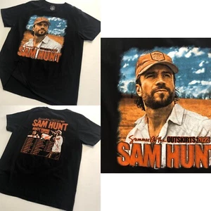 Sam Hunt 2023 Concert Black T-Shirt XL Summer On The Outskirts Concert EUC - Picture 1 of 18