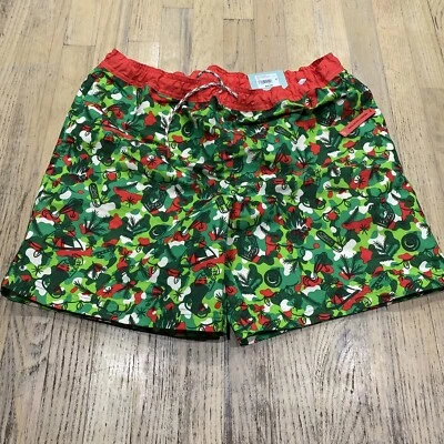 Magellan Outdoors Christmas Holiday Collection Men's Medium Camping Boat Shorts - Image 1 of 4