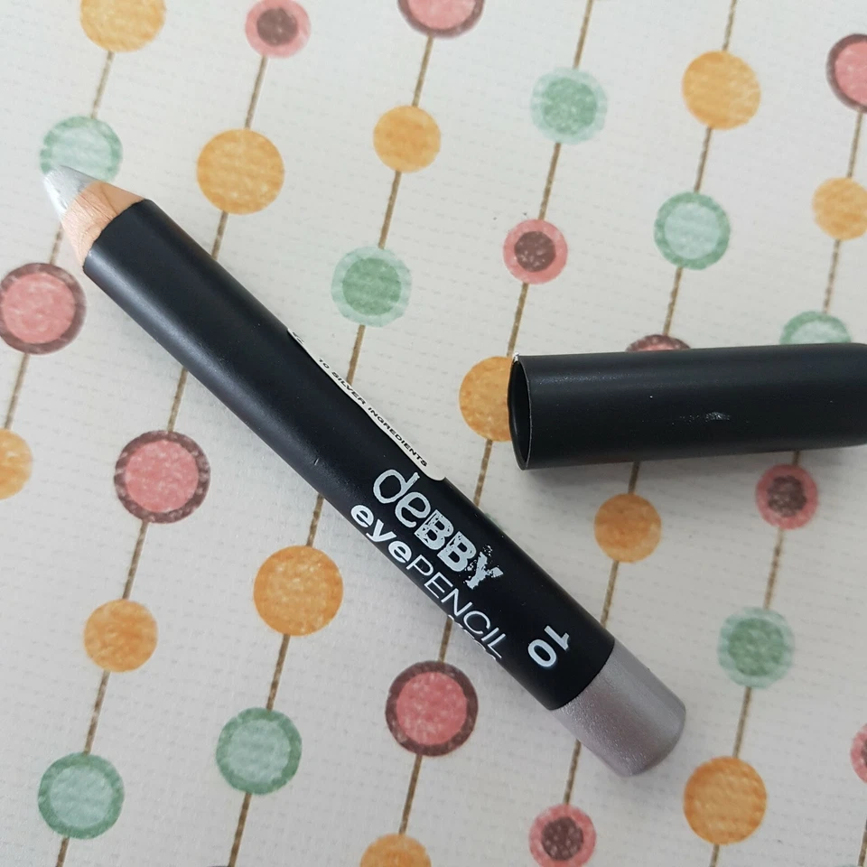 RARO MEGA EYE PENCIL DEBBY 10 SILVER ARGENTO MATITONE OMBRETTO MATITA OCCHI - Immagine 1 di 1