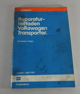 Manual de Taller / Guía de Reparación VW Bus T3 Eléctrico Sistema De 04/1985 - Imagen 1 de 2