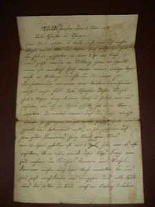 Schriftverkehr Brief vom 1. Juni 1917 - Bild 1 von 3