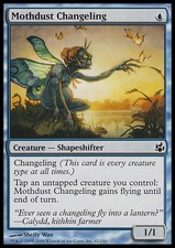 Magic the Gathering MTG Mothdust Changeling (42) Morningtide   NM