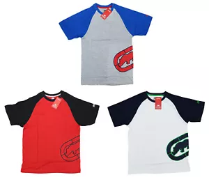 Ecko Short Sleeve Crew Neck Oversized Rhino Raglan Style Men's Sleep T-Shirt NWT - Picture 1 of 13