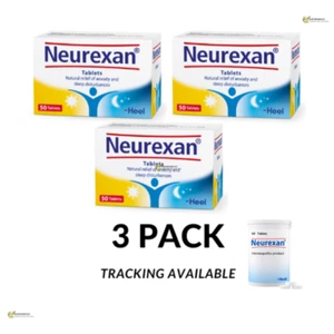 Neurexan Heel 50 comprimidos insomnio sueño inquieto mente hiperactiva paquete de 3 - Imagen 1 de 6
