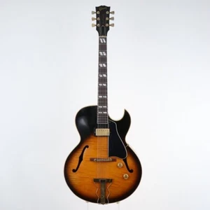 Used 1995 Gibson ES-165 Herb Ellis Signature Jazz ArchTop 490R Sunburst W/OHSC - Picture 1 of 12