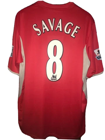 Robbie Savage 2006/07 Blackburn Rovers FC 3rd shirt with patches SIZE XL Cover