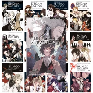 Bungo Stray Dogs Manga Inglés Vol.1-25 Set por Kafka Asagiri (MEDIO/JUEGO COMPLETO)!! - Imagen 1 de 46