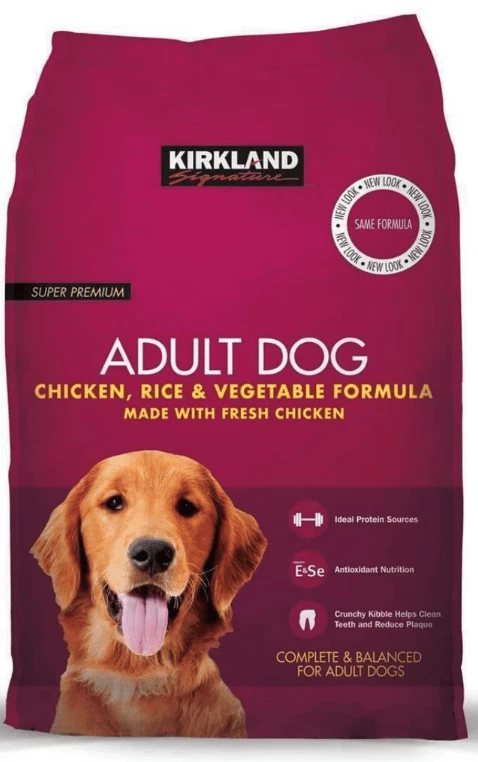 Adult Complete Dog Food, Chicken, Rice & Veg Formula, 12kg Kirkland Signature - Image 1 of 1