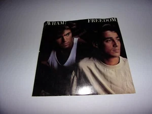 Wham (George Michael) : Freedom / Heartbeat / 45 Rpm 1984 / W/PS  - Picture 1 of 4
