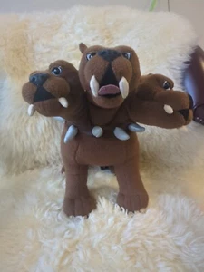 Harry Potter 10” Fluffy Hagrid's Three Headed Dog Plush Soft Toy Gund 2000 - Picture 1 of 8