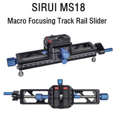 SIRUI MS18 Mini Quick Release Macro Focusing Track Rail Slider for Camera DSLR 