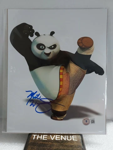 Mick Wingert - Kung Fu Panda autographed 8 x 10 BAM BOX w/ Beckett COA Cover