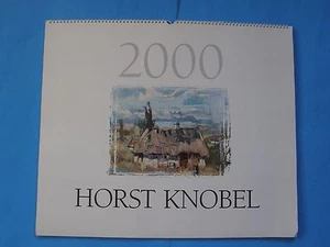 HORST KNOBEL KALENDER 2000. LITHOGRAPHS ILLUSTRATIONS CALENDAR OF HIS WORK - Photo 1/9