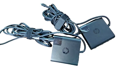 Lot of 2 Genuine  USB-C Adapter for HP Laptops TPN-AA03 - Image 1 of 4