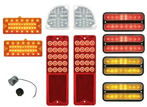 Complete LED Light Kit for 1969-1970 Chevy Truck w/ Tail Turn Reverse & Marker - Picture 1 of 10