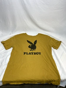 playboy by pacsun men yellow shirt size S - Picture 1 of 3