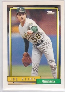 M) 1992 Topps Baseball Trading Card - Joe Klink #678 - Bild 1 von 2