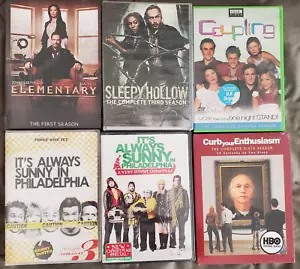 Elementary, Sleepy Hollow, Coupling Curb Your Enthusiasm Always Sunny 6 DVDs New - Picture 1 of 1