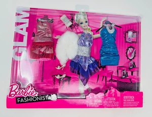 Barbie Doll Fashionistas Glam Hollywood 2010 set completo N4855 R6818 Mattel nuovo con scatola - Foto 1 di 5