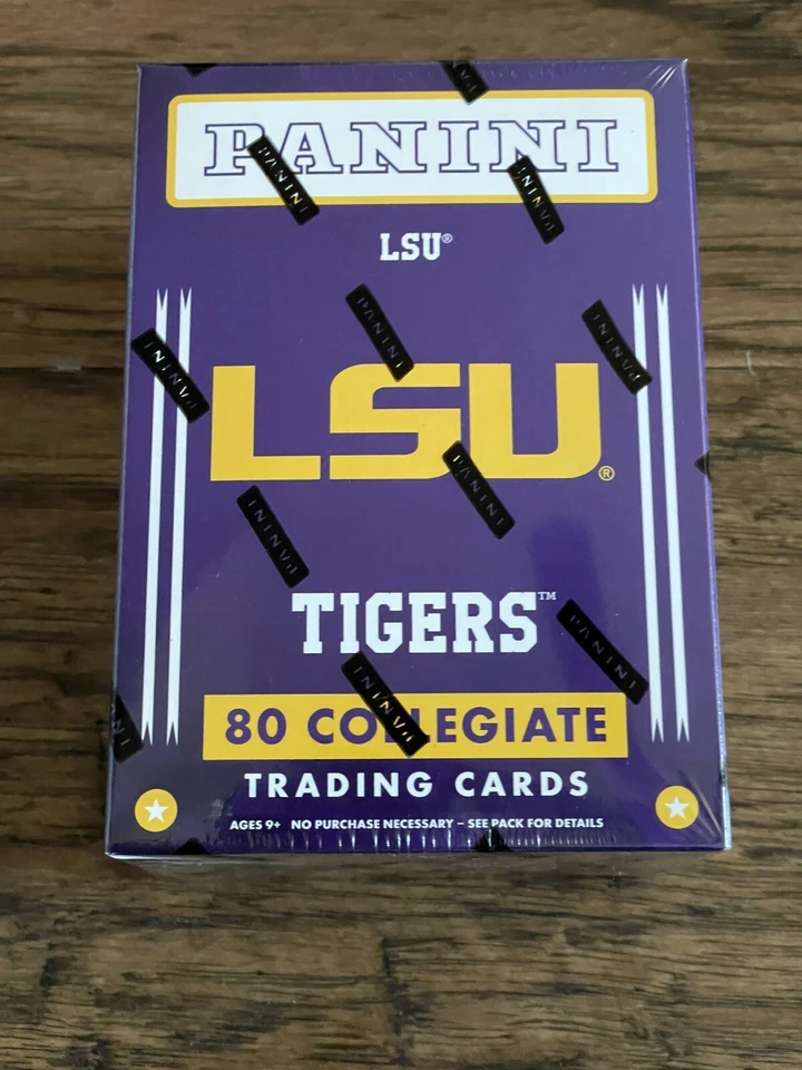 LSU TIGERS 2015 PANINI BLASTER 10 PACK (W/ 1 JERSEY OR AUTO PER) SEALED BOX - Image 1 of 4