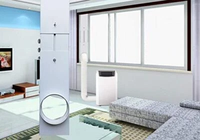 Kit de ventilación de ventana de aire acondicionado portátil Kit de corredera de ventana de aire acondicionado portátil Placa  Foto 1 de 4