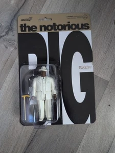 NEW SEALED The Notorious B.I.G White Suit ReAction Figure - Super7. J1 - Picture 1 of 6