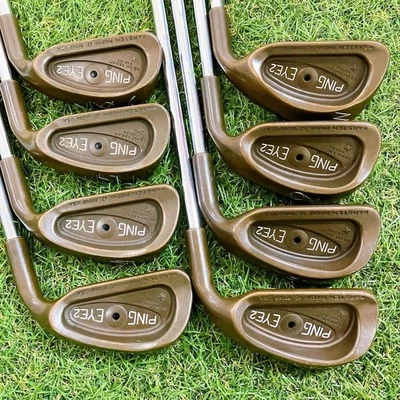 Ping Eye2+ Beryllium Copper Black Dot Iron Set #3-9,W (8Clubs) /KT-M Shaft - Image 1 of 4