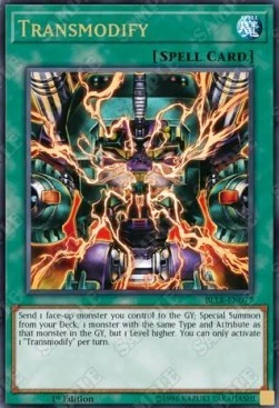 YuGiOh Transmodify BLLR-EN077 Ultra Rare Englisch Neu 1st - Bild 1 von 2