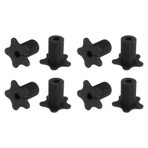 8PCS Wall Cable Grommet for 5/8 Inch Wall Hole (Black) - Afbeelding 1 van 6