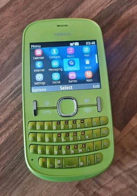 Nokia Asha 201 - Green - Unlocked - Mobile Phone - Image 1 of 4