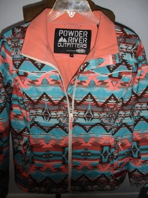 NWOT WO'S SZ.MED.POWDER RIVER OUTFITTERS PANHANDLE JACKET,FITTED,FLEECE LINED - Image 1 of 3