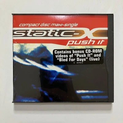 Static-X - Push It CD 1999 Maxi-Single Industrial Rock Warner Bros Foto 1 de 3