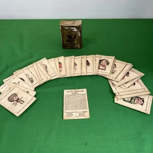 VINTAGE Happy Families Card Game By John Jaques & Son Circa 1920’s Full Set - Picture 1 of 10