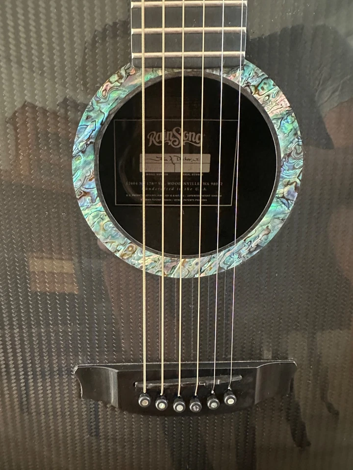 RainSong DR-1100  Rare American-made Carbon Fiber Dreadnaught acoustic guitar - Image 1 of 4