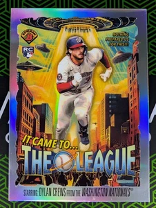 Dylan Crews (RC) 2025 Bowman Chrome It Came To The League Insert Nationals - Picture 1 of 2