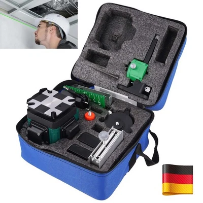 16 Line Laser Level Spirit Level Cross Line Laser Self Leveling Kit 4D 360° - Image 1 of 4