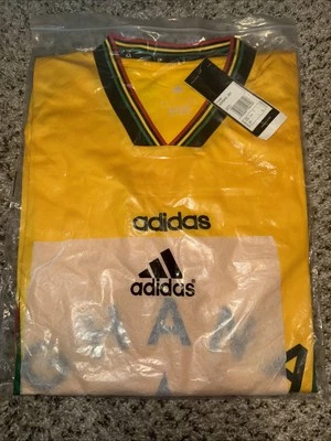 Ghana 🇬🇭 Camiseta Retro Adidas Estrella Negra! AUTÉNTICO SOLO 2XL Foto 1 de 4