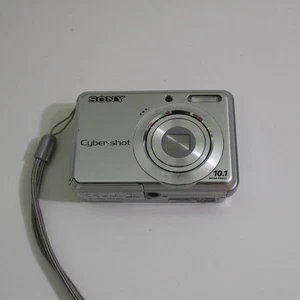 Sony Cyber-Shot DSC-S930 Silver Digital camera 10.1 MP Tested Works. - Picture 1 of 5