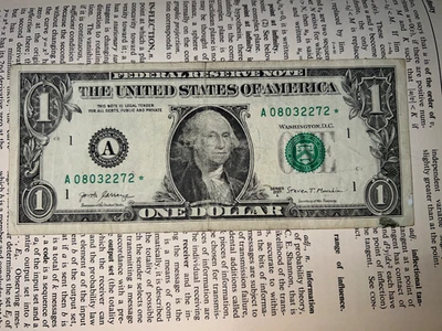 star note us dollar bill low serial number 00 etc… - Image 1 of 2