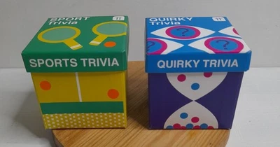 Sports Trivia Quirky Trivia Quiz Card Games Fun Challenging Christmas - Image 1 of 4